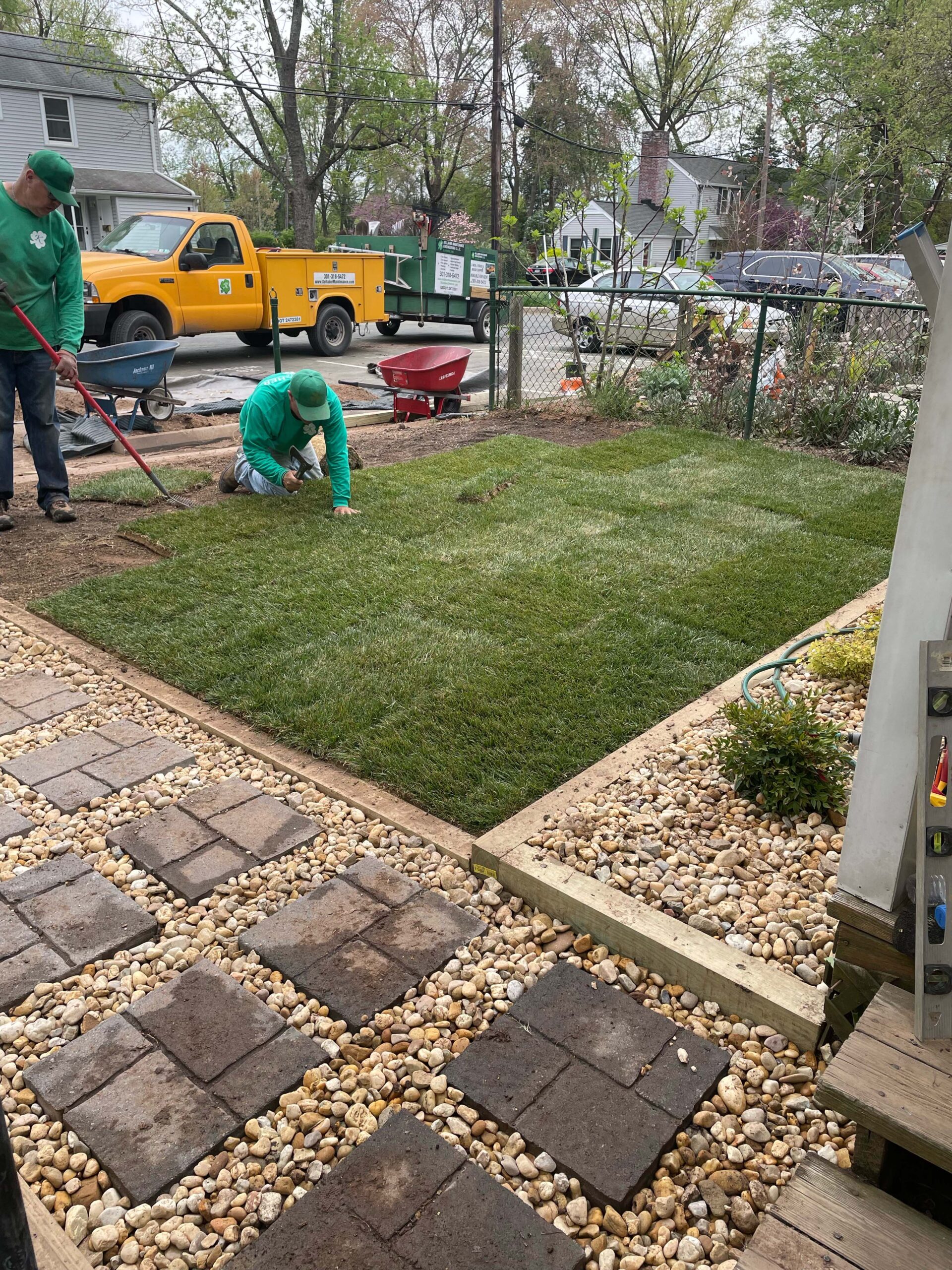 Finishing Sod